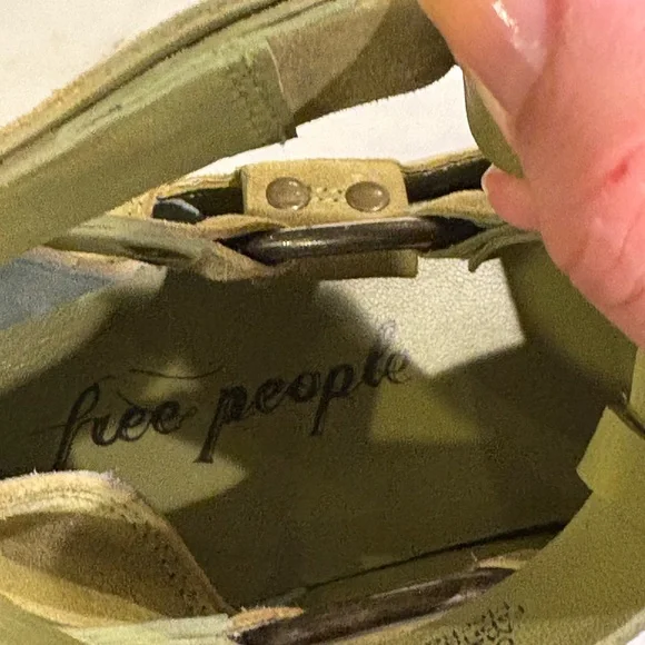 Free People Chartreuse Bodhi Fisher Sneakers - Picture 10 of 11